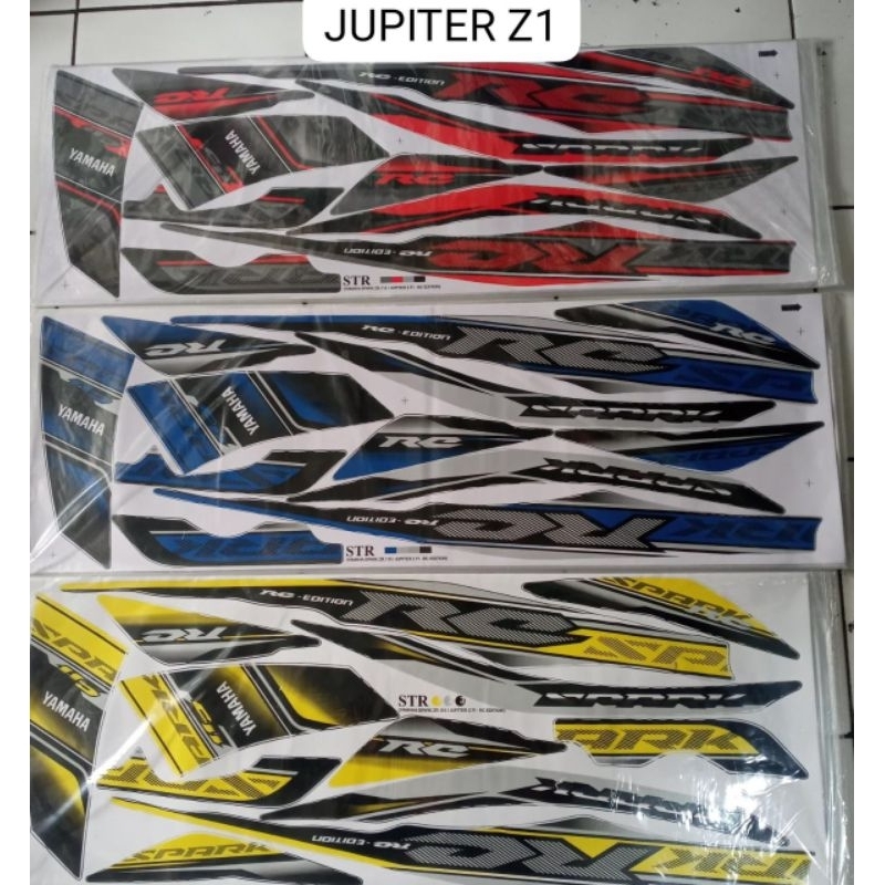 COD stiker striping motor Jupiter Z1 variasi Thailand Thailook aksesoris motor Yamaha Jupiter z1