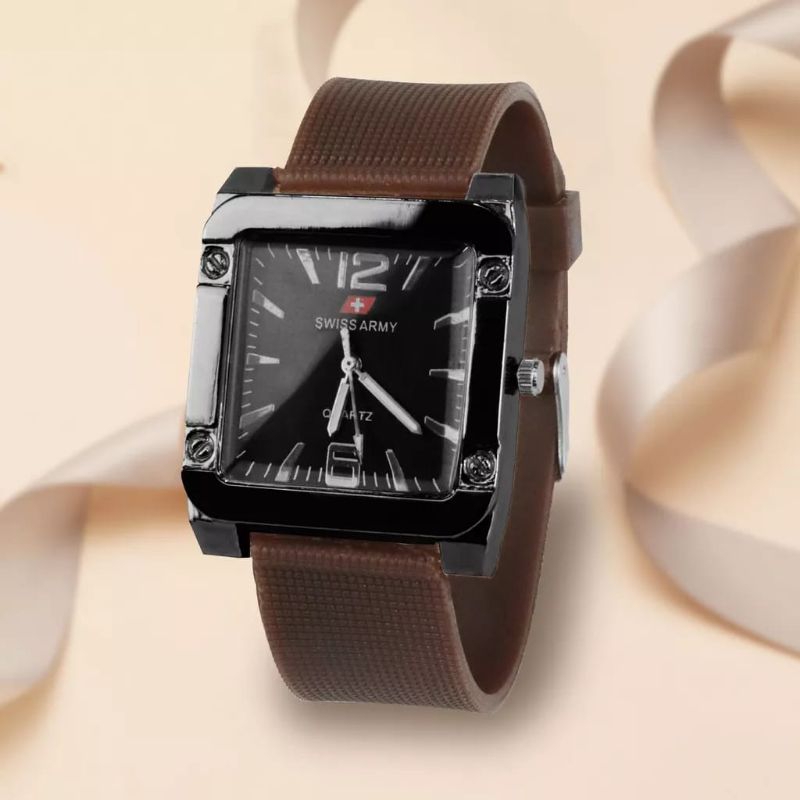 Jam tangan fashion Pria Swiss