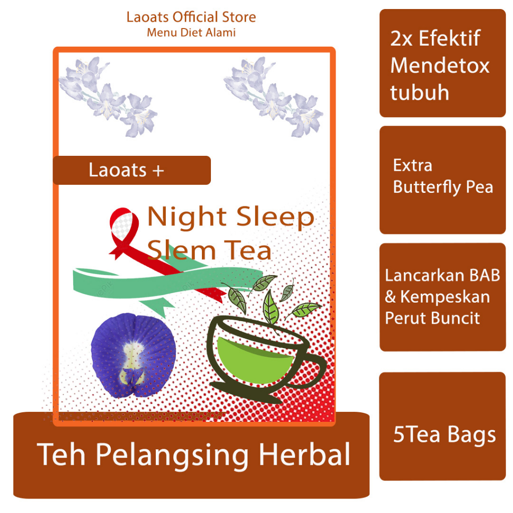 

obat langsing enak night tea (5pcs)