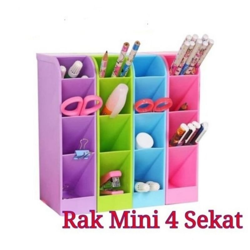 

Rak mini 4 sekat