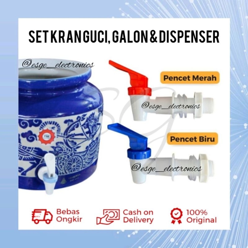 KERAN AIR DISPENSER KRAN AIR GUCI KRAN AIR GALON KERAN GALON KERAN GUCI KRAN BAGUS KRAN PENCET KERAN MERAH BIRU