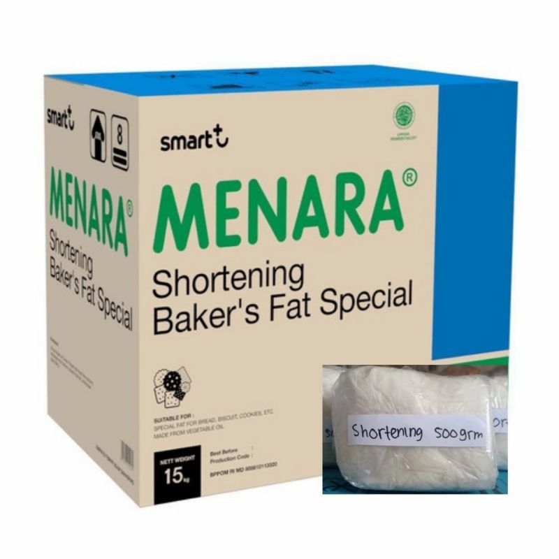 

Menara Shortening Baker's Fat Special/Mentega Putih Menara 500gr