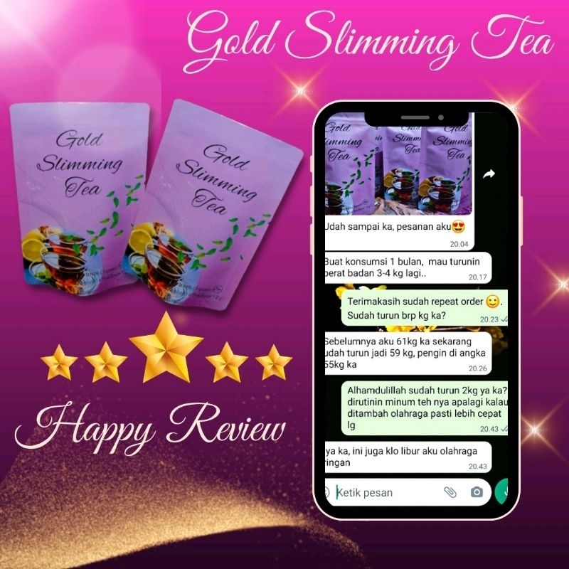 

Gold Slimming tea