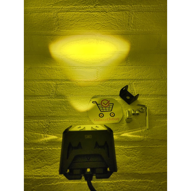 Lampu Tembak Laser SQL 2Mata Hi Lo 40Watt Super Terang - Lampu Tembak Motor Mobil SQL 2Mata Super Bright - Fooglamp Sql 2mata