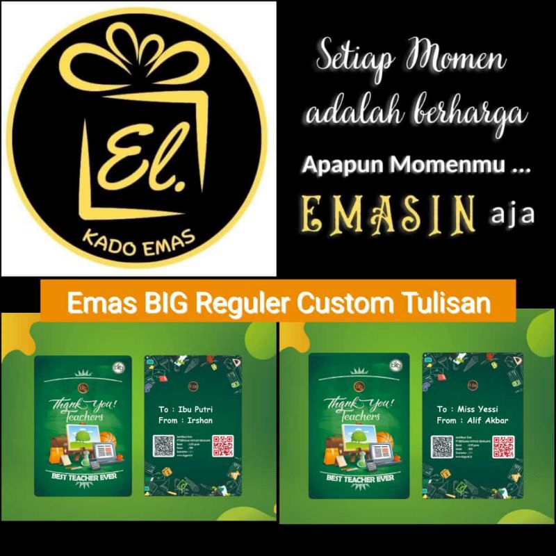 

Custom Nama Emas BIG
