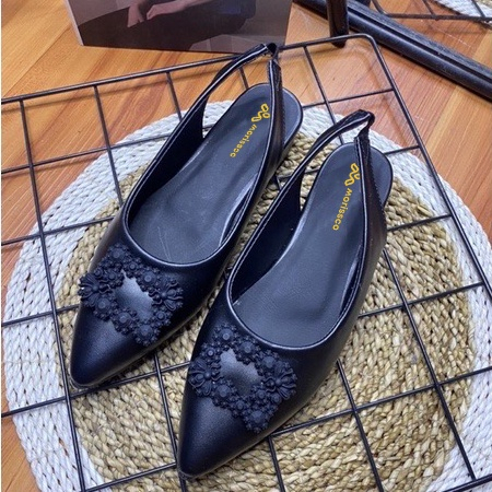 Sandal Heels Wanita Mules Alesya BMT 18