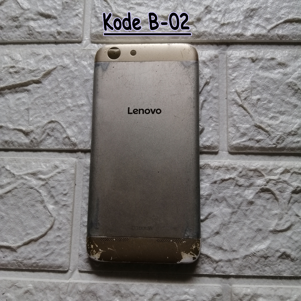Backdoor Lenovo Vibe K5 / K5 Plus - A6020a46 Casing Original Copotan - Back Cover Case Belakang