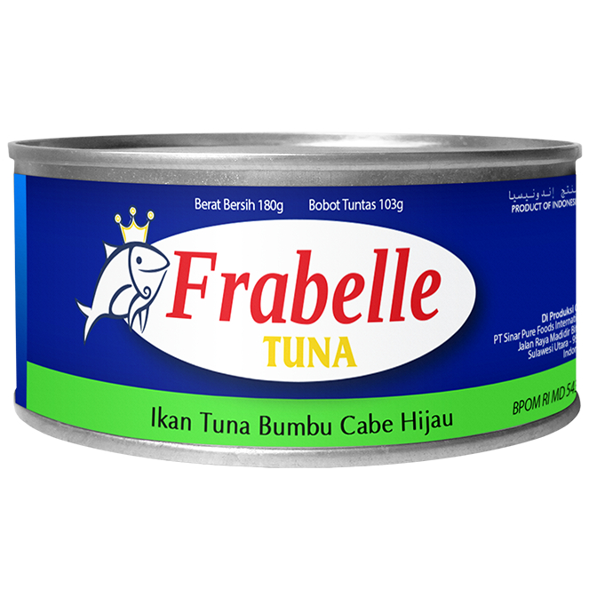 

Frabelle Tuna Cabe Hijau 180gr