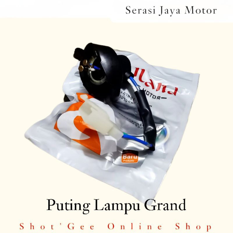 SOKET FITING PITING LAMPU DEPAN GRAND/SUPRA/FITNEW/SUPRA X125