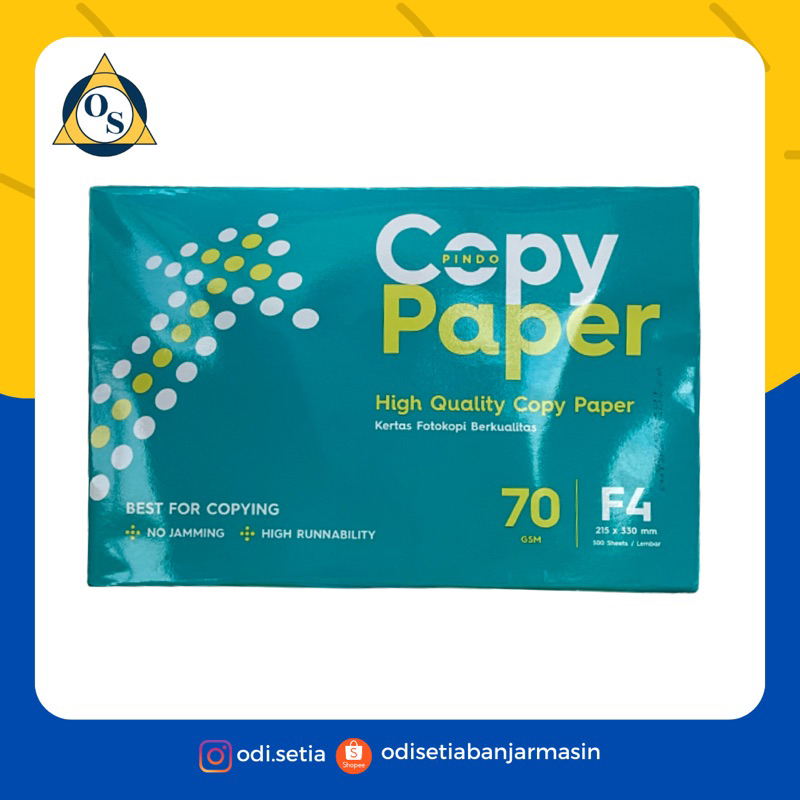 

KERTAS HVS COPY PAPER F4 75 GSM