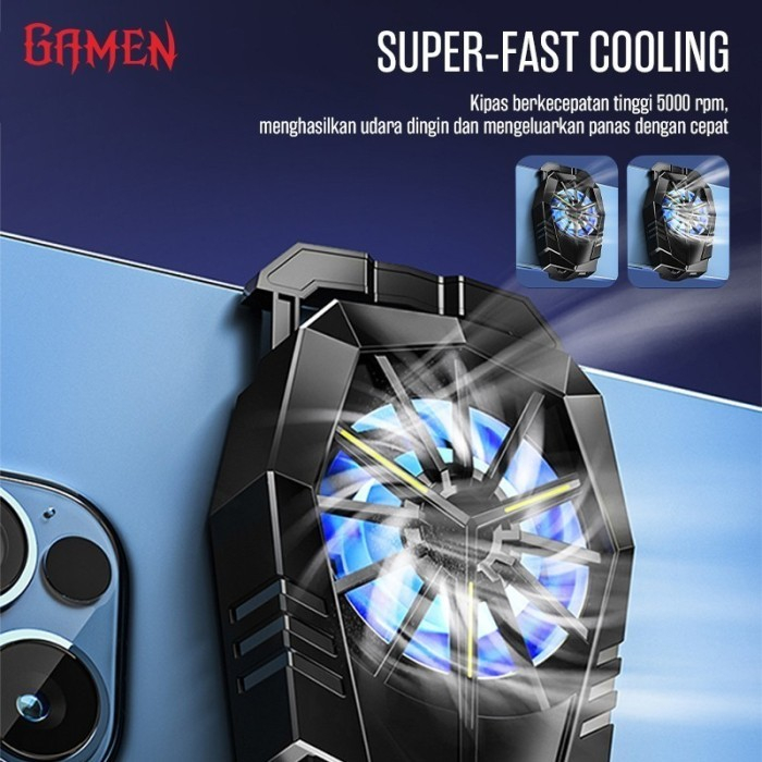 GAMEN GMR02 Fan Cooler Radiator Pendingin HP Cooling Fan Gaming