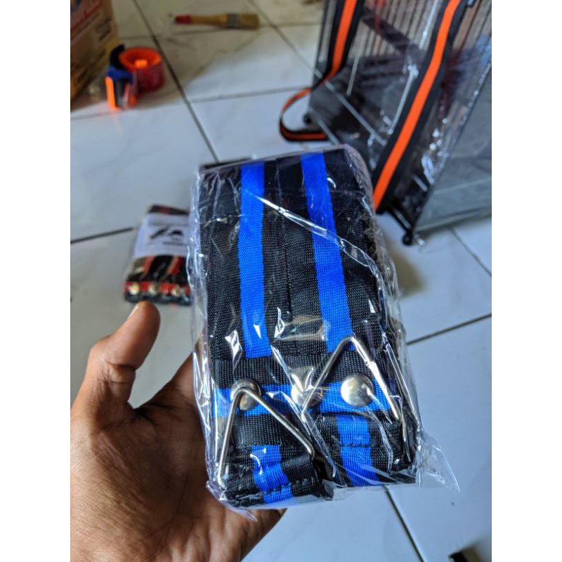 Tas Sangkar Kotak Tali Ransel Sangkar Burung Khusus Sangkar Kotak