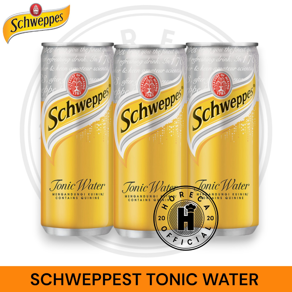 

SCHWEPPERS TONIC WATER 330ML | AIR TONIK BERKARBONASI 330 ML