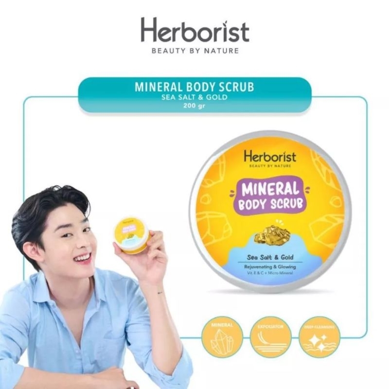 Herborist Body Scrub 200gr