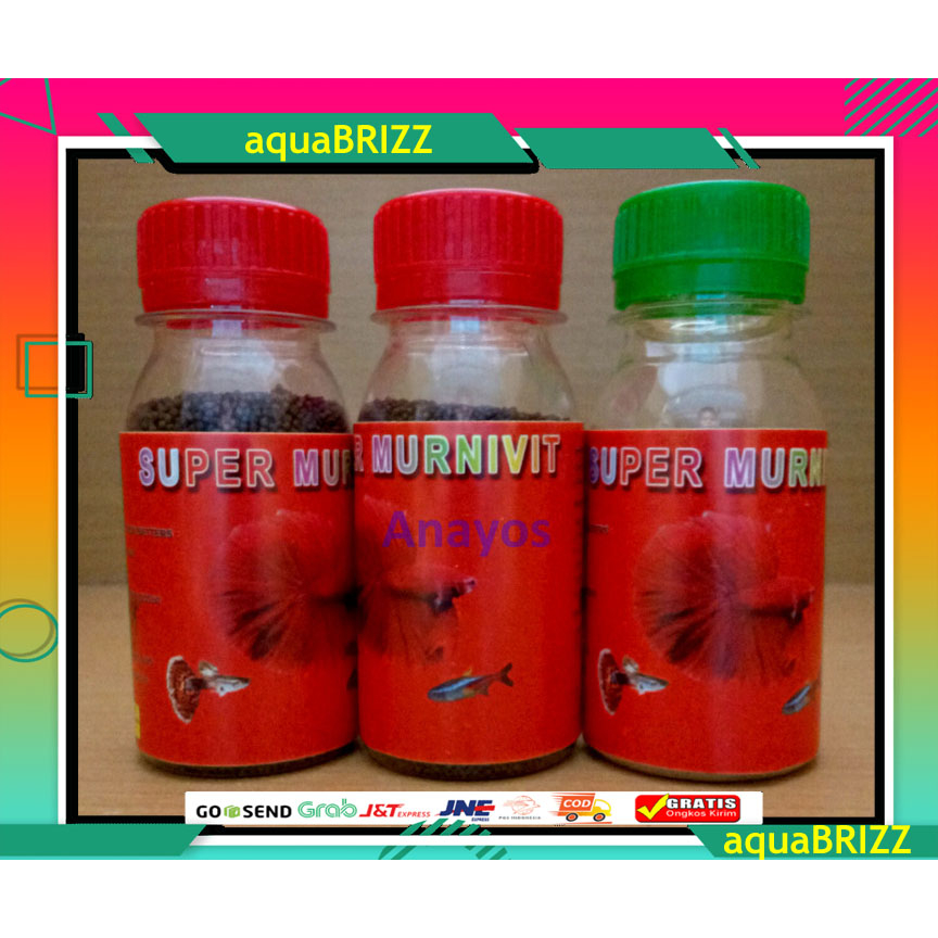 SUPER MURNIVIT -- Makanan ikan Cupang dan ikan hias kecil