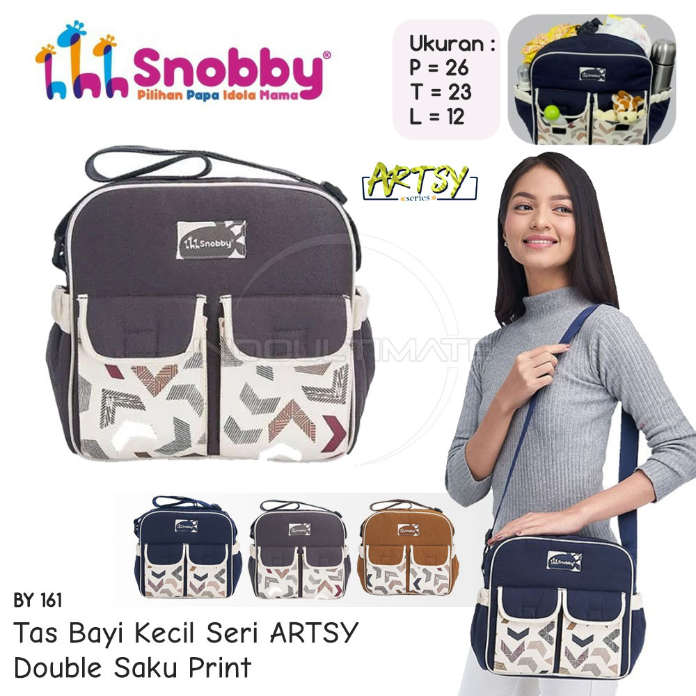 SNOBBY Tas Bayi Tas Popok Bayi Tas Diaper Tas Perlengkapan Bayi BY-161 Tas Travelling Tas ASI