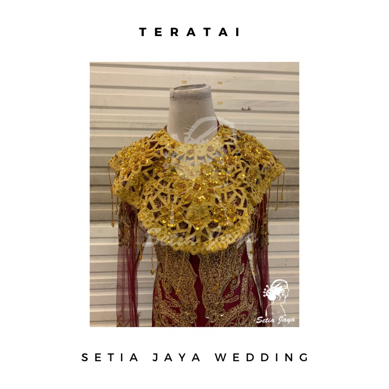 Teratai Tarian/ Penutup Dada Pengantin Betawi