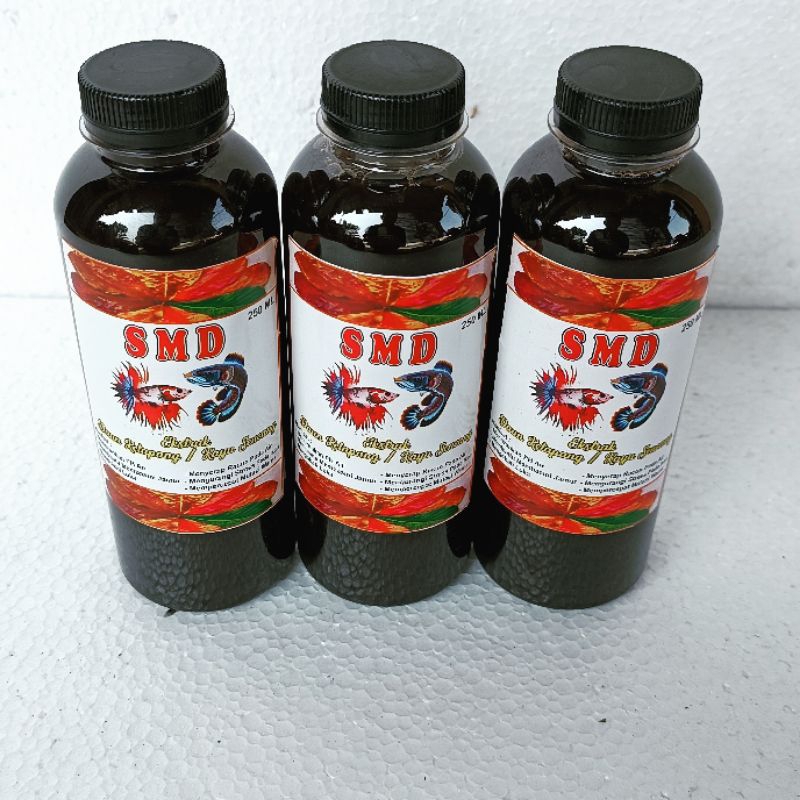 EXTRAK KETAPANG SMD 250 ML Extract ekstrak ekstract ketapang obat ikan hias akuarium