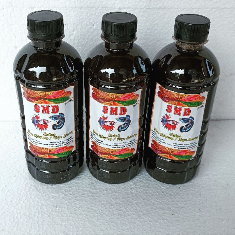 EKSTRAK KETAPANG SMD 500 ML  extract extrak extrak ketapang obat ikan hias akuarium