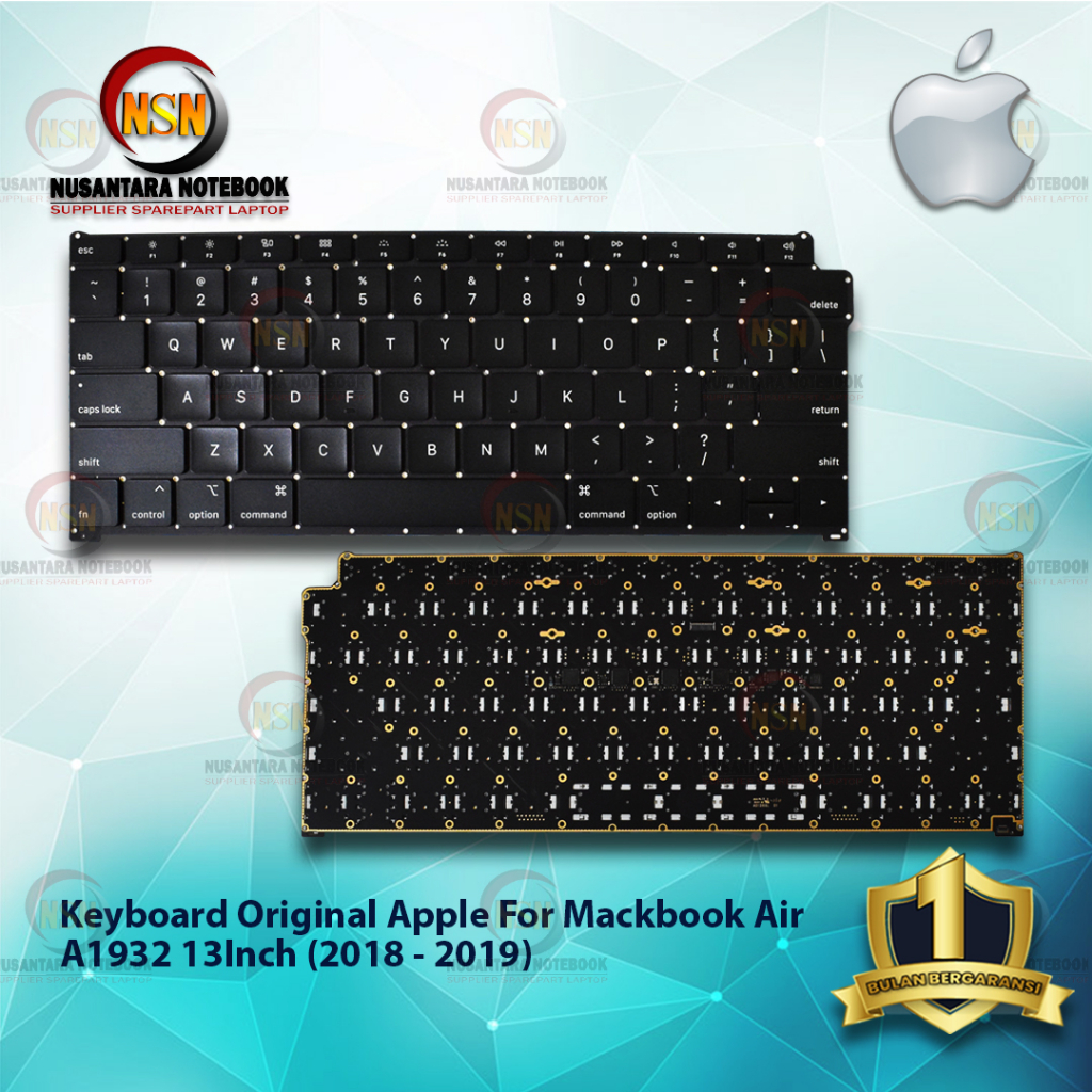 Keyboard Apple ORI For Mac Air A1932 13Inch (2018-19)