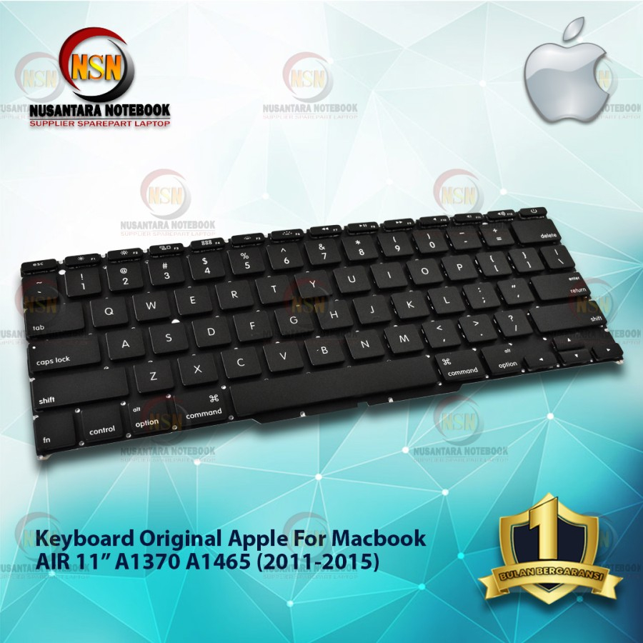 Keyboard Apple ORI Mac A1375 A1465 2011-15