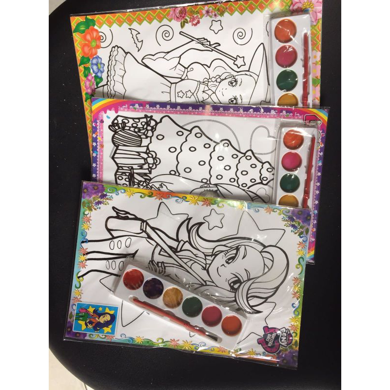 

10PCs mewarnai cat air