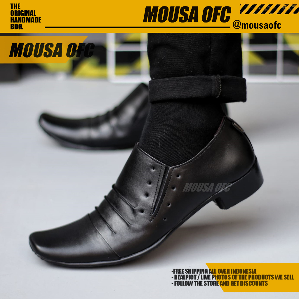 Sepatu Formal Pantofel Pria Ukuran Besar 44 45 46 47
