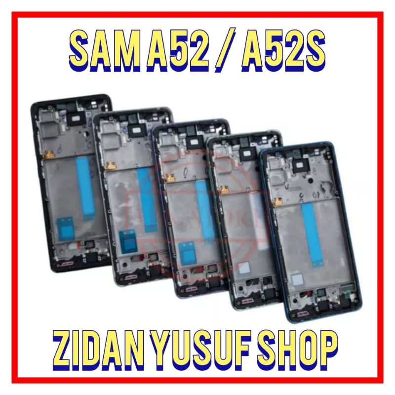 MIDDLE FRAME BAZEL BEZZEL TULANG TENGAH SAMSUNG GALAXY A52 / A525F / A52S / A528B ORIGINAL