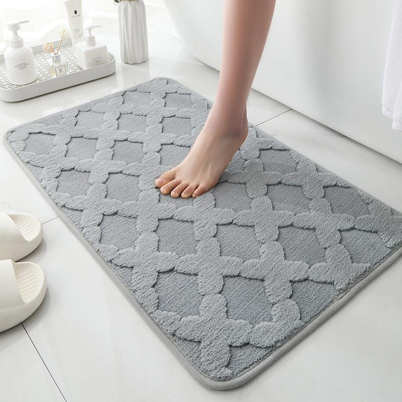 Cashmere Mat / Keset Lembut Bulu Tebal Halus Alas Kaki Anti Slip Modern Minimalis Nordic Scandinavian