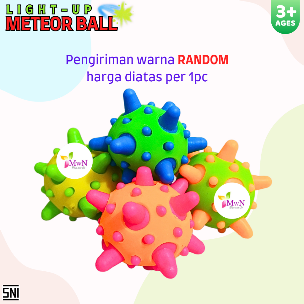 MWN Mainan Bola Lampu Meteor Ball VS05-116