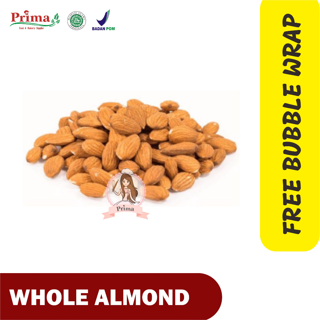 

Whole almond - Almonesia (kemasan repack)