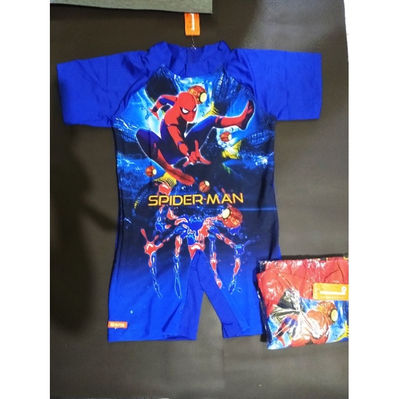 Baju renang anak TK SD swimming wear swimsuit ukuran 5 6 7 8 th xxl 3l 4l