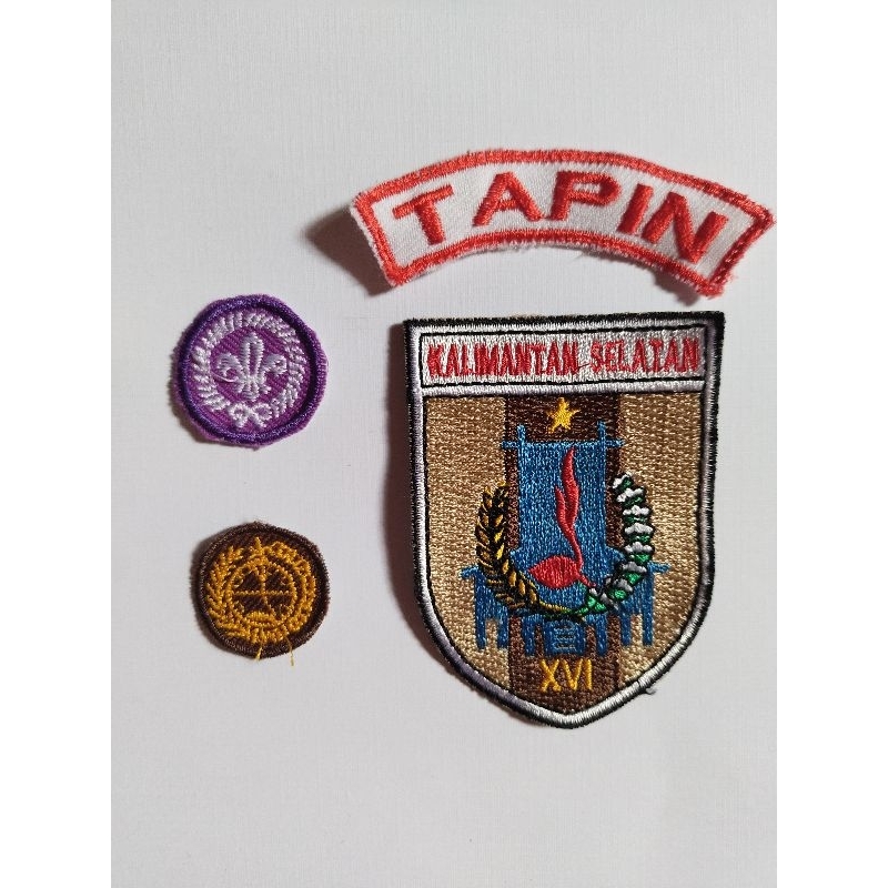BEADGE PRAMUKA/KWARCAB TAPIN/SCOUT/WOSM
