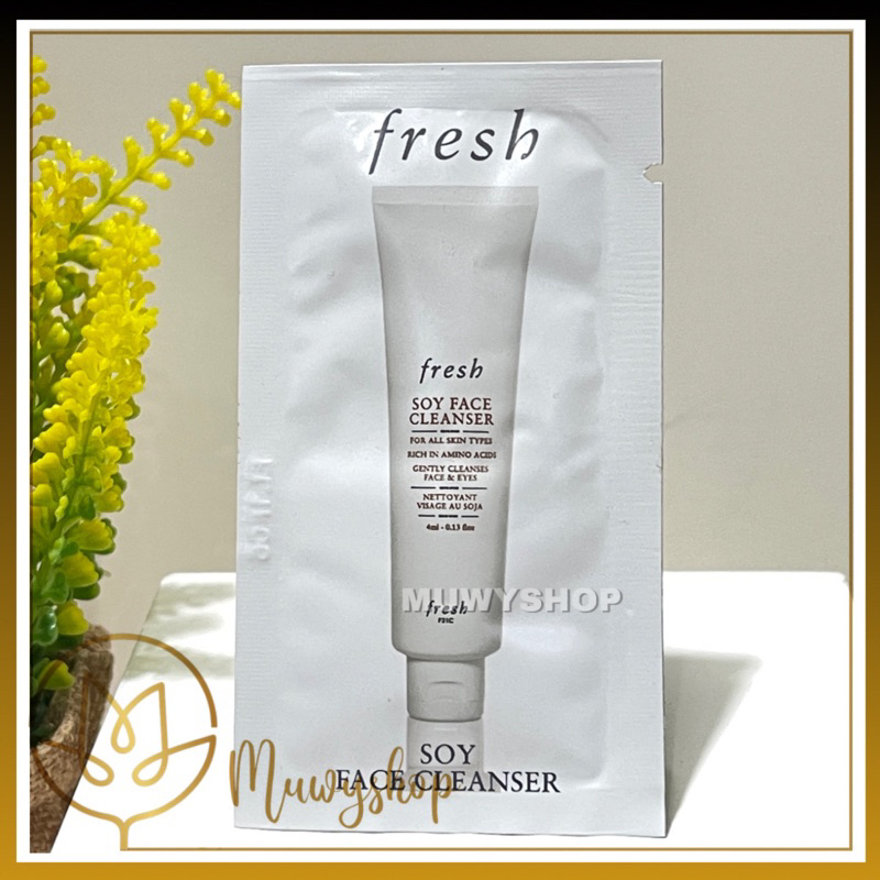 Fresh Soy face Cleanser 20ml / 15ml / 4ml