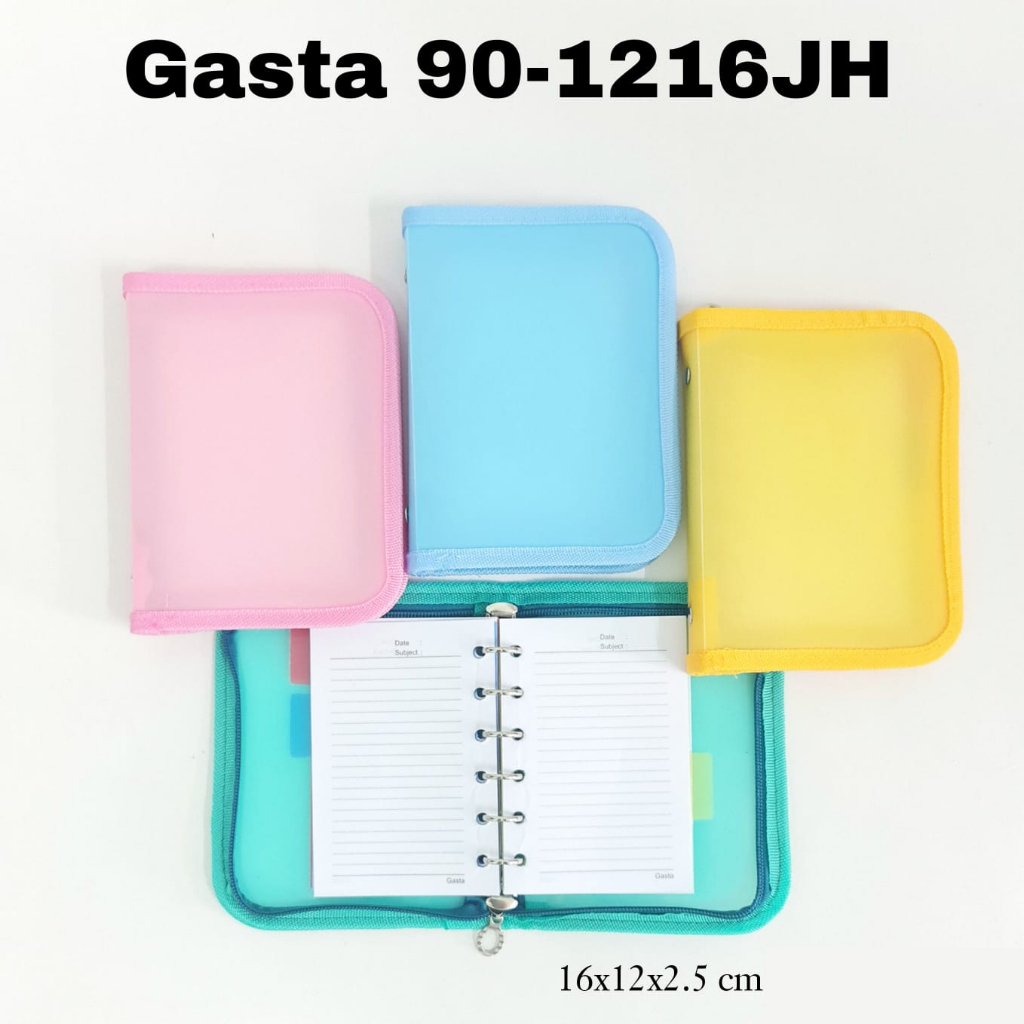 

MJ Binder Note Sleting GASTA 90K-PP Cover Warna Polos /Map Binder/Ring Note