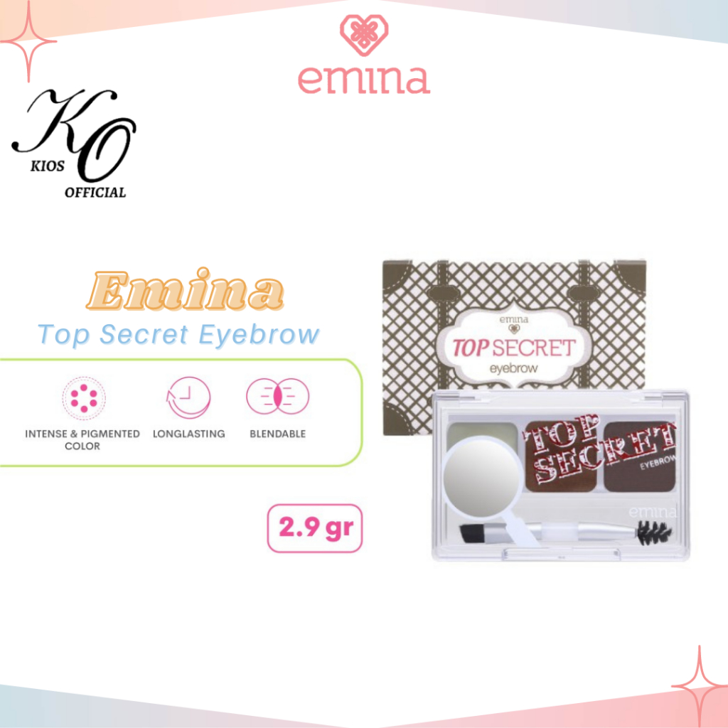 Emina Top Secret Eyebrow 2.9g