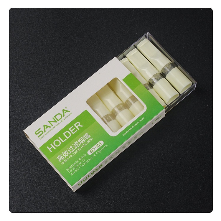 IMPOR SANDA SD158 PIPA FILTER SARINGAN ASAP SEKALI PAKAI KHUSUS UKURAN 8MM ISI 7 PCS