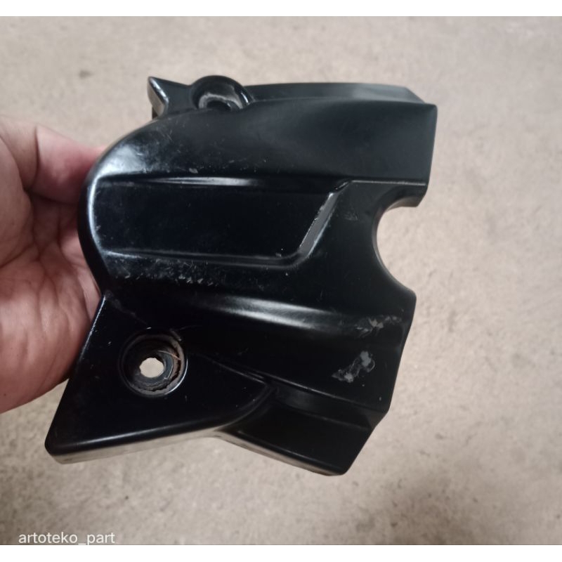 COVER TUTUP GEAR GIR GER RANTAI DEPAN JUPITER Z VEGA R NEW ORIGINAL ORI SINIL