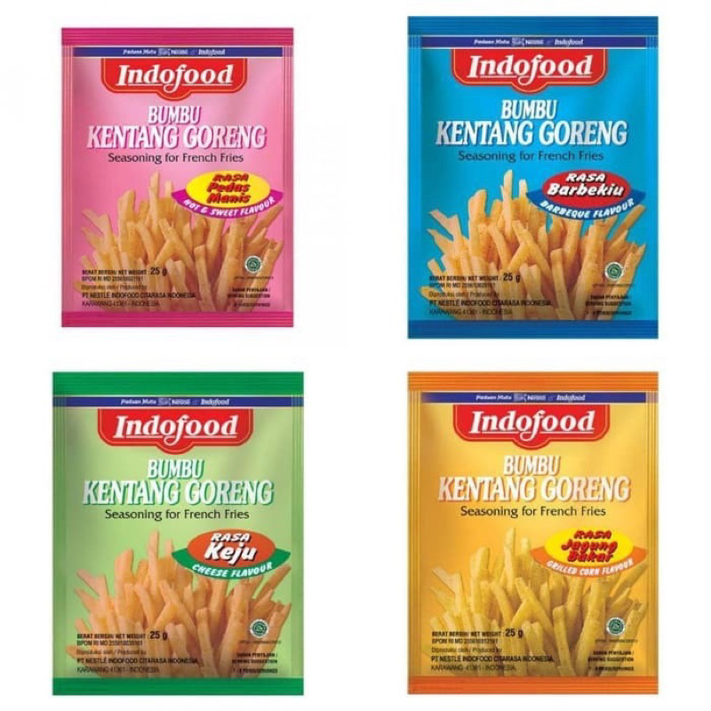 

Indofood Bumbu Kentang Goreng 25g
