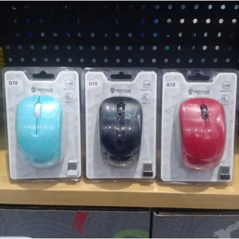 mouse wireless rexus Q10 silent