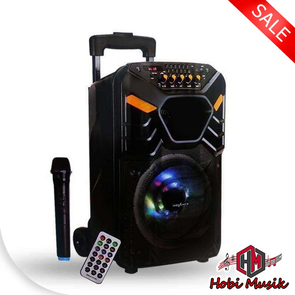 Speaker Portable Karaoke Advance K881N Sound Mantap
