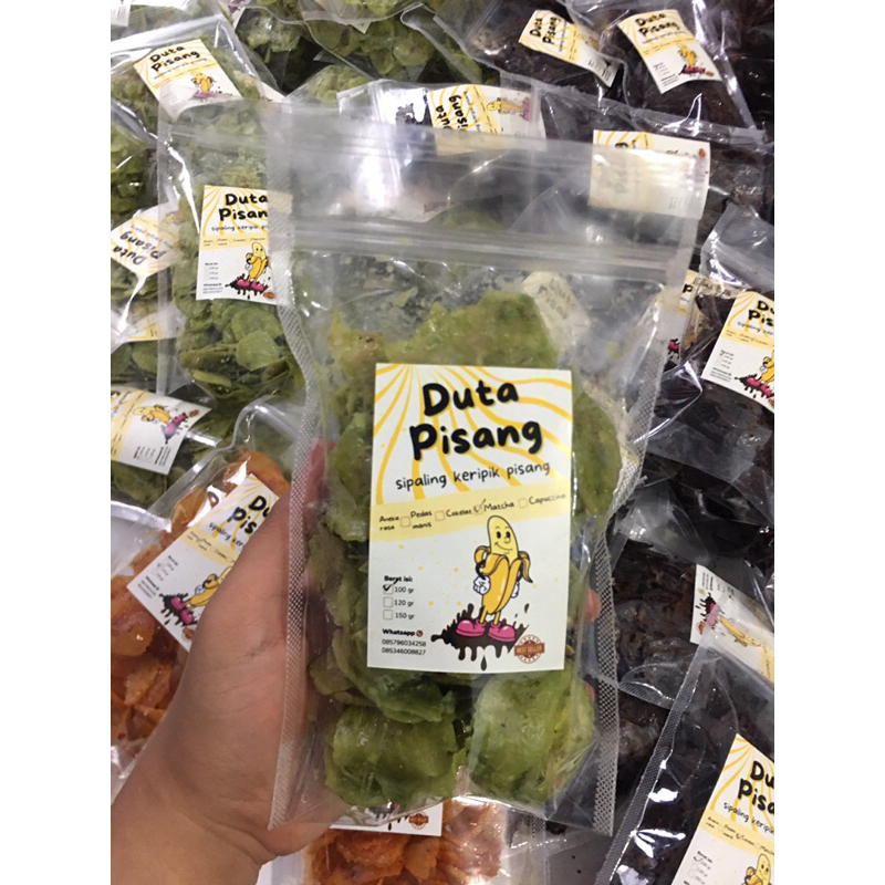 

Duta pisang varian Matcha