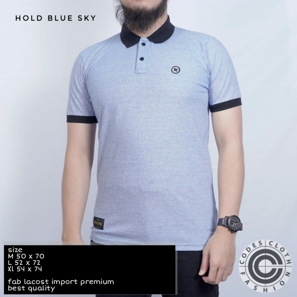 Kaos Kerah Hold Polo