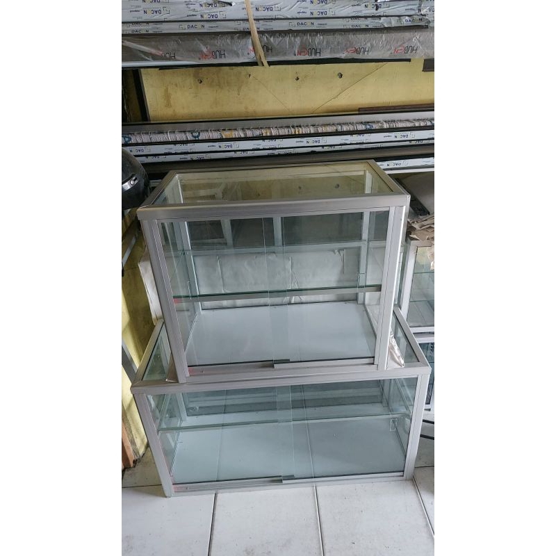 etalase warteg/ etalase jamu/ etalase nasi uduk/ etalase diatas meja