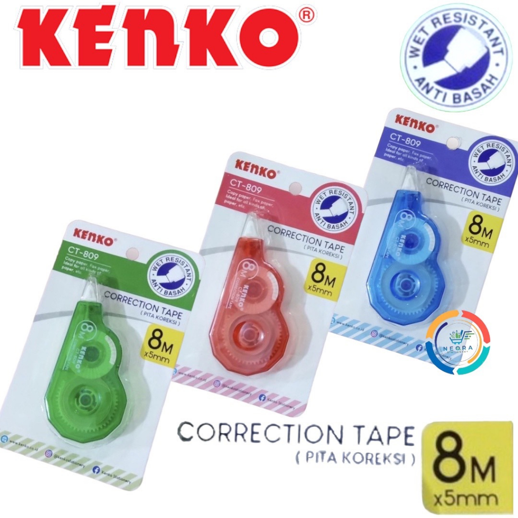 

Kenko Correction Tape CT-809 | 8 m x 5 mm