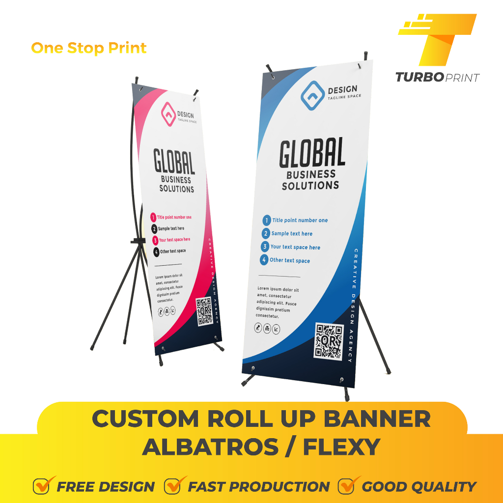 X Banner Standing Banner Murah Wedding / Kecantikan / Wisuda