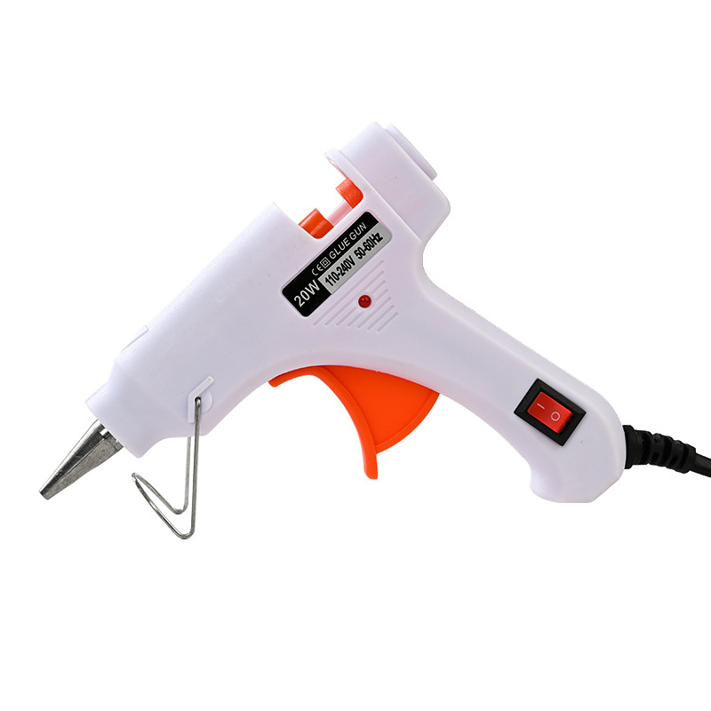 ONLYONE12 Lem Tembak 1set + Stick Lem 10pcs / Hot Melt Glue Gun + 10pcs Lem Stick