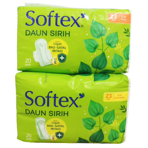 Softex Daun Sirih Slim Regular Flow 23cm /centraltrenggalek