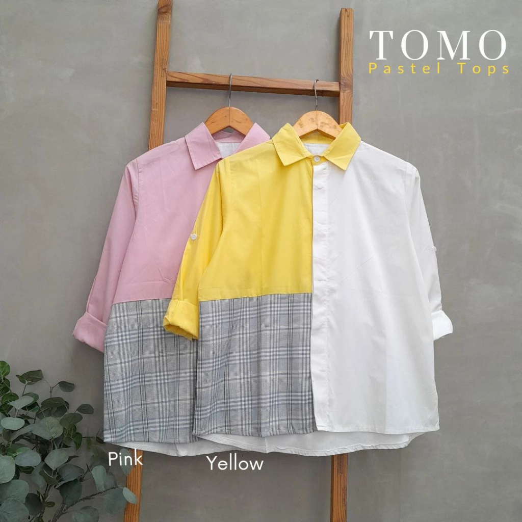 CallieTamami - A 6560 Tomo Pastel Tops