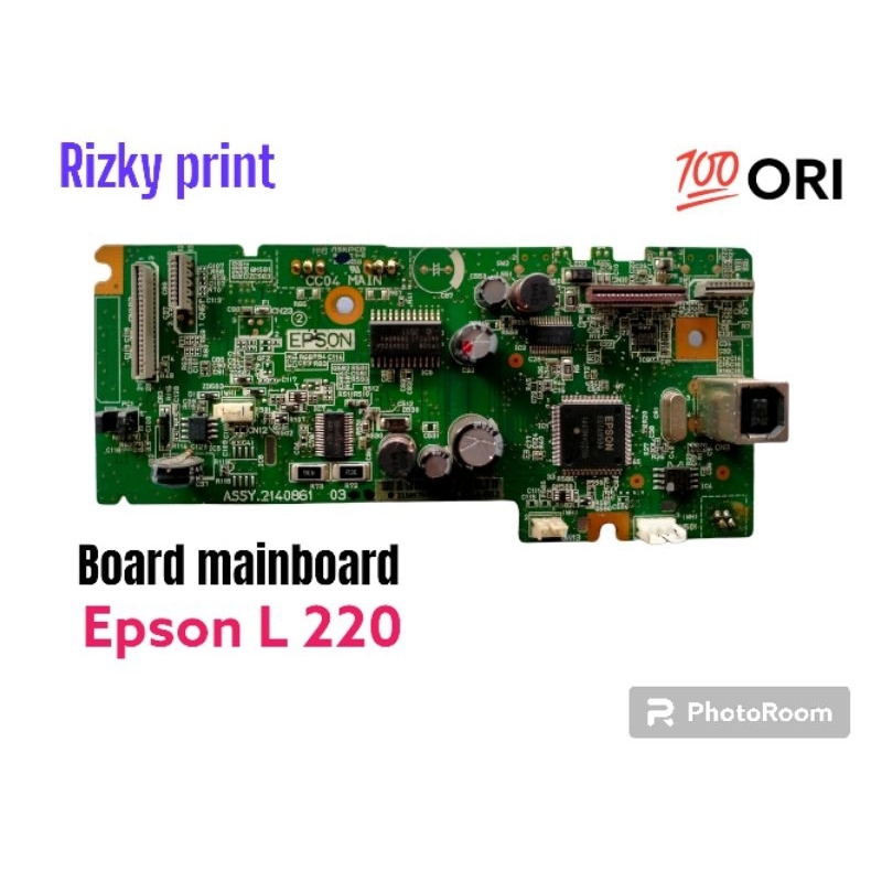 Rizkymandirispl board printer Epson L 220 mainboard printer Epson L 220 bekas original